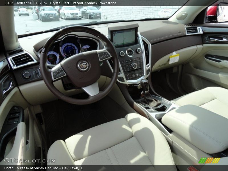 Crystal Red Tintcoat / Shale/Brownstone 2012 Cadillac SRX Luxury