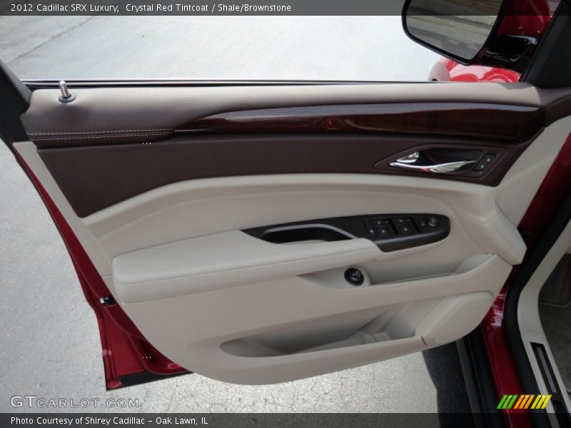 Crystal Red Tintcoat / Shale/Brownstone 2012 Cadillac SRX Luxury