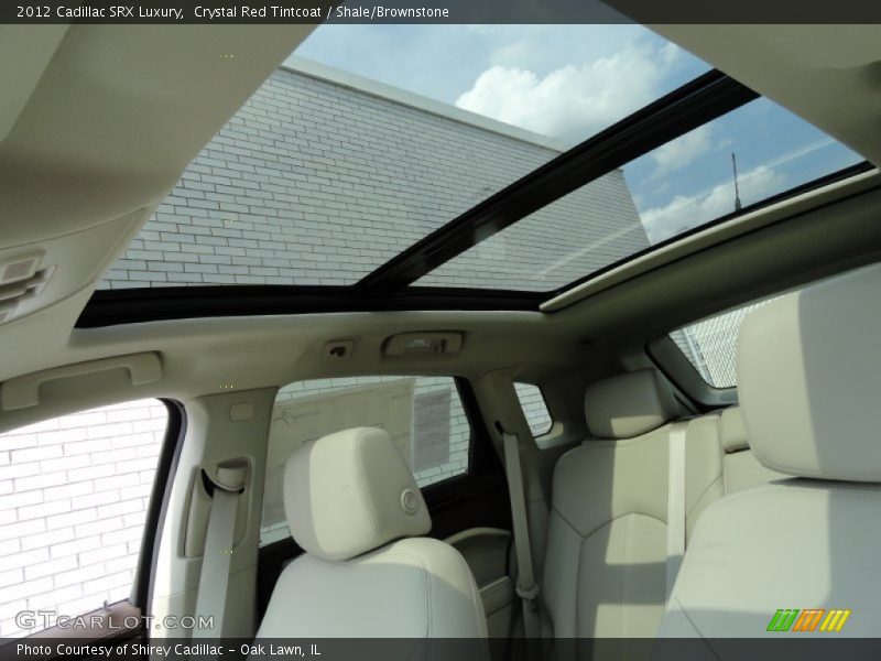Crystal Red Tintcoat / Shale/Brownstone 2012 Cadillac SRX Luxury