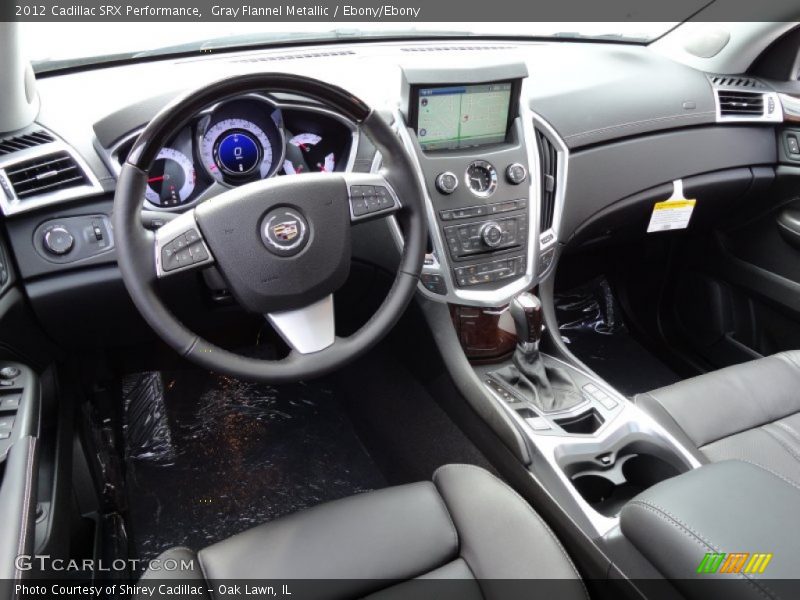 Gray Flannel Metallic / Ebony/Ebony 2012 Cadillac SRX Performance