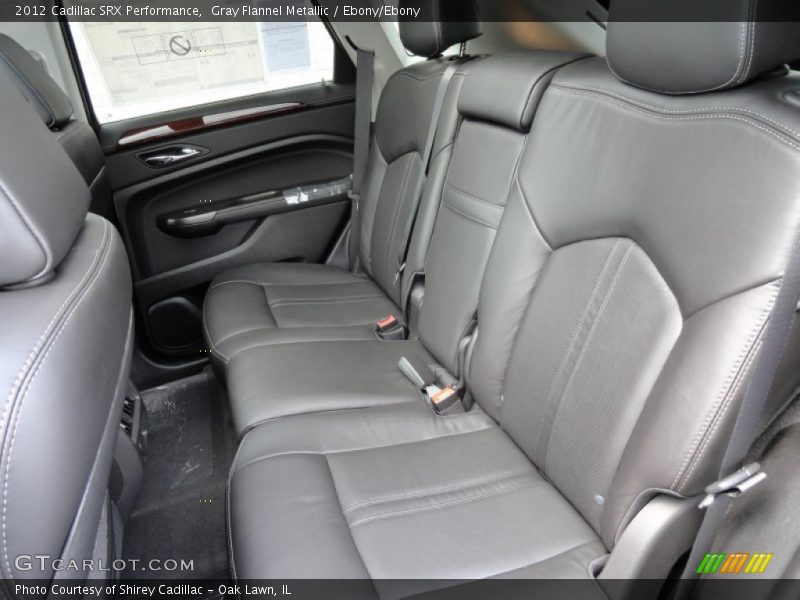 Gray Flannel Metallic / Ebony/Ebony 2012 Cadillac SRX Performance