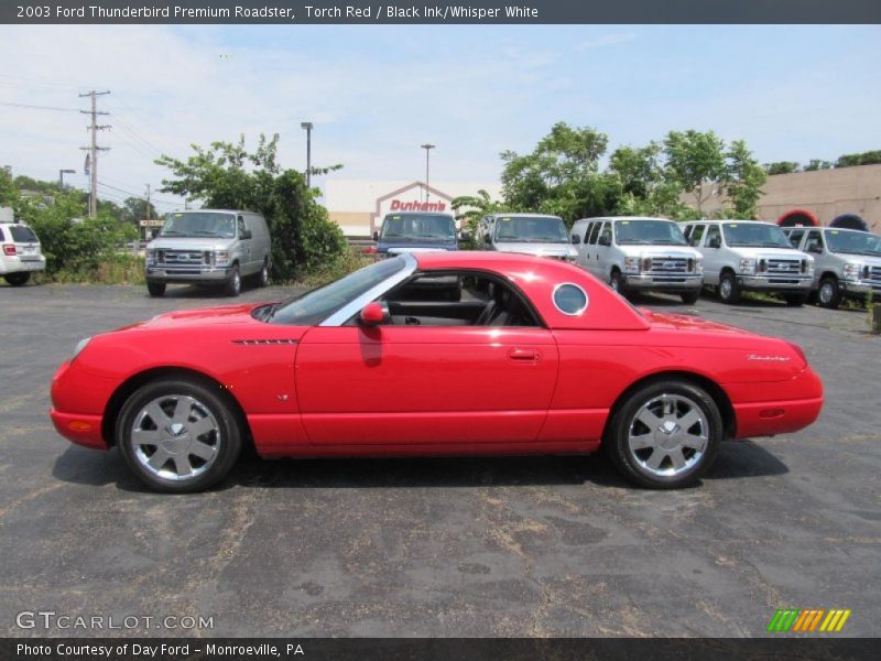  2003 Thunderbird Premium Roadster Torch Red
