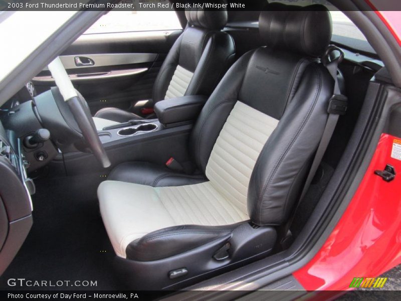 Black Ink/Whisper White Interior - 2003 Thunderbird Premium Roadster 