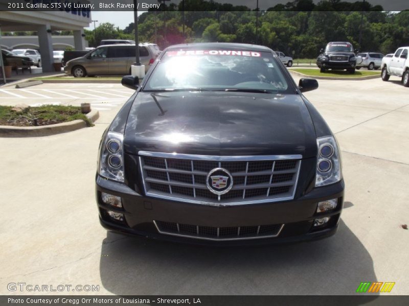 Black Raven / Ebony 2011 Cadillac STS V6 Luxury