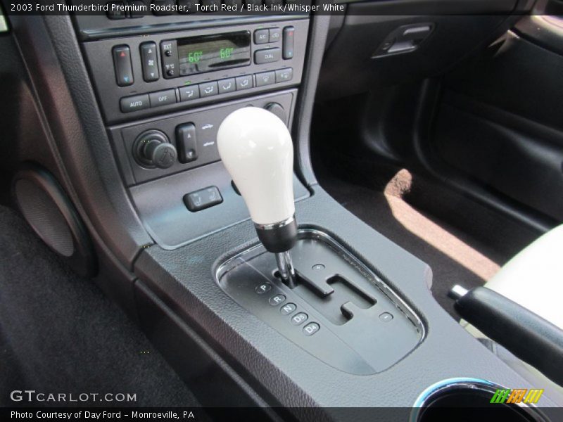  2003 Thunderbird Premium Roadster 5 Speed Automatic Shifter