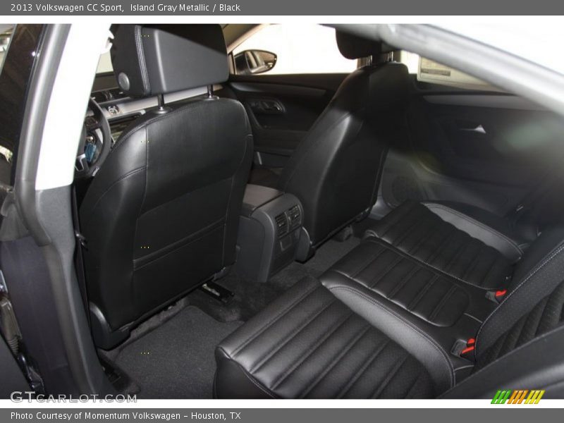 Island Gray Metallic / Black 2013 Volkswagen CC Sport