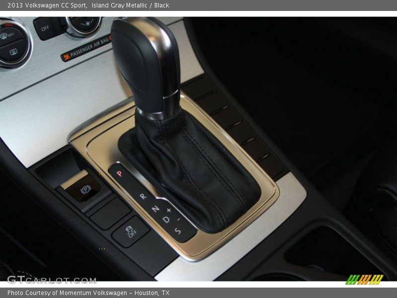 Island Gray Metallic / Black 2013 Volkswagen CC Sport