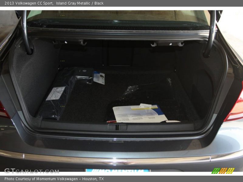 Island Gray Metallic / Black 2013 Volkswagen CC Sport