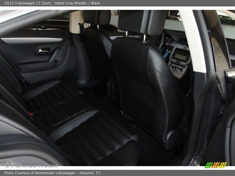 Island Gray Metallic / Black 2013 Volkswagen CC Sport