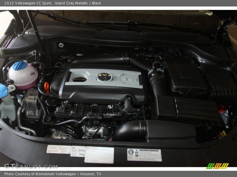 Island Gray Metallic / Black 2013 Volkswagen CC Sport