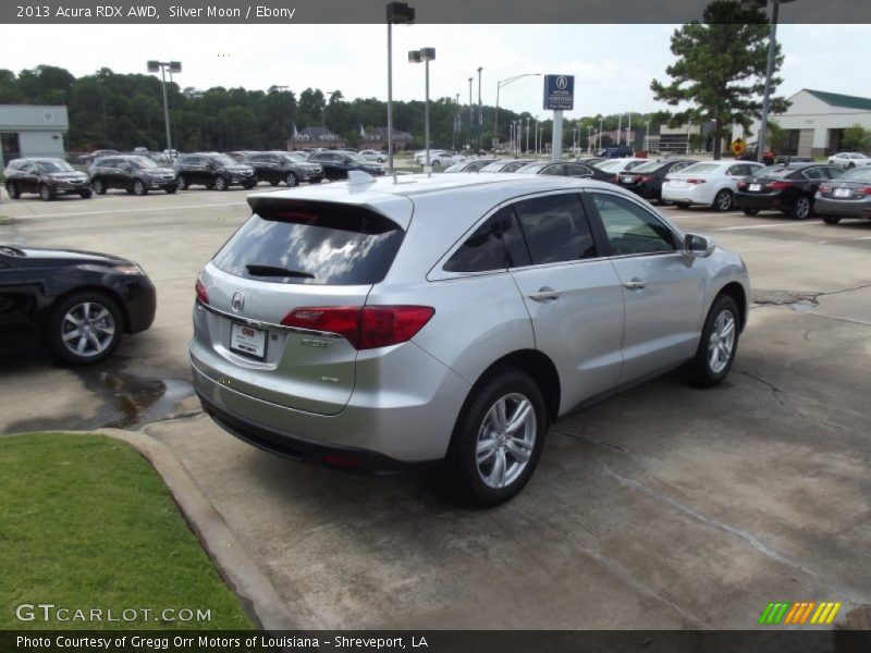 Silver Moon / Ebony 2013 Acura RDX AWD