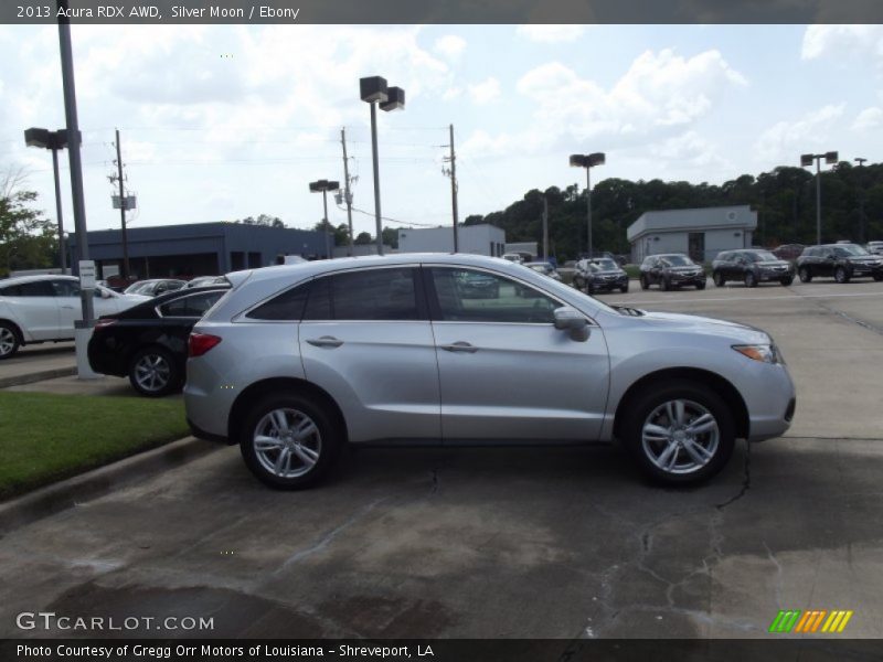 Silver Moon / Ebony 2013 Acura RDX AWD