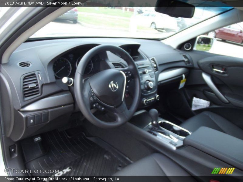 Ebony Interior - 2013 RDX AWD 