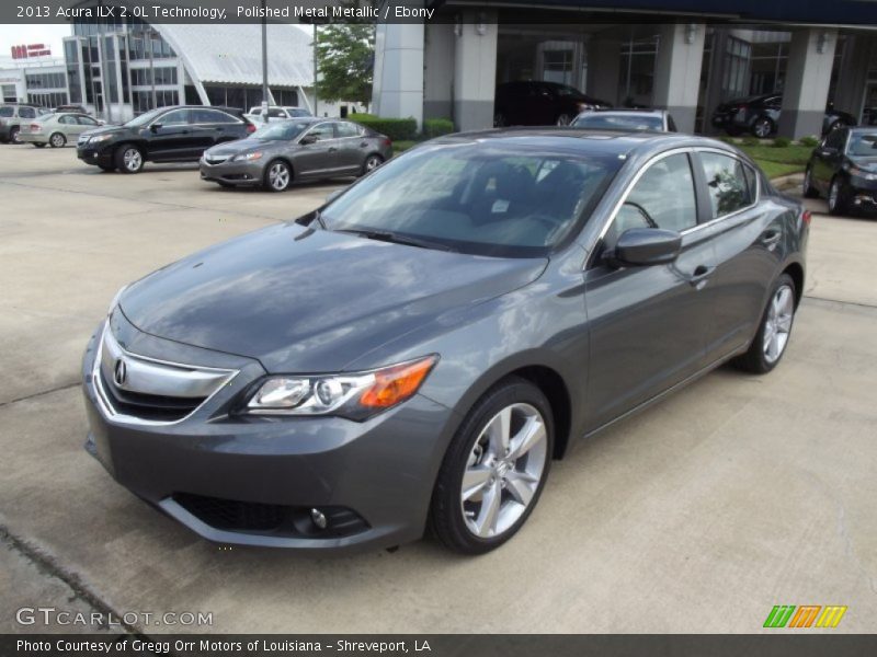 Polished Metal Metallic / Ebony 2013 Acura ILX 2.0L Technology