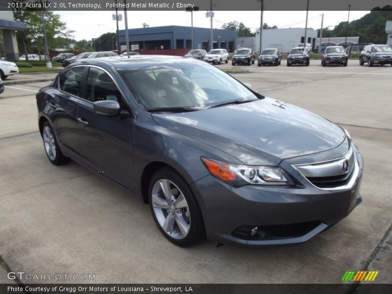 Polished Metal Metallic / Ebony 2013 Acura ILX 2.0L Technology