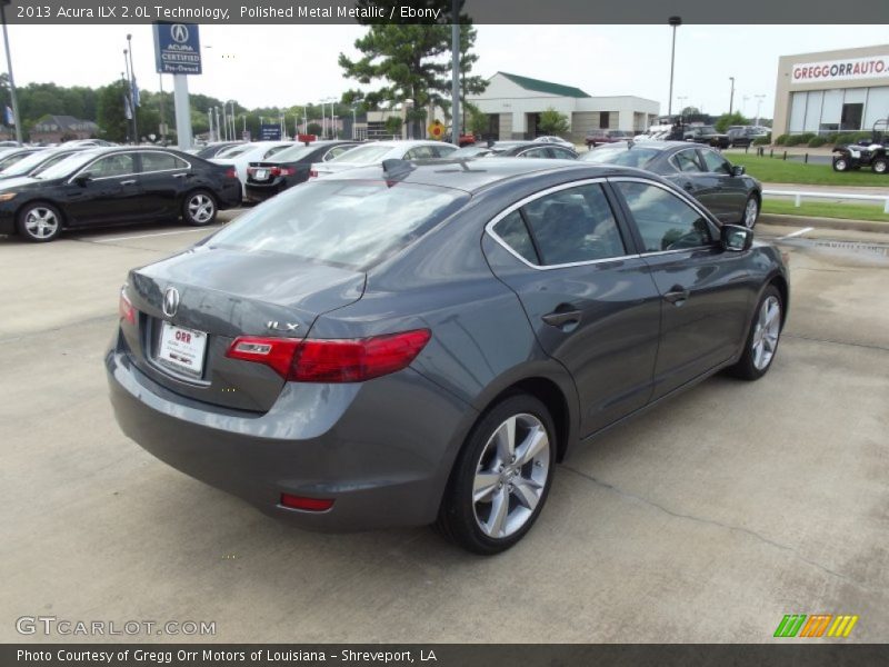 Polished Metal Metallic / Ebony 2013 Acura ILX 2.0L Technology