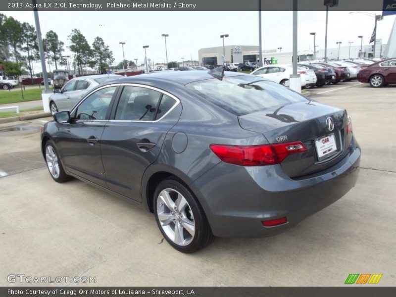 Polished Metal Metallic / Ebony 2013 Acura ILX 2.0L Technology