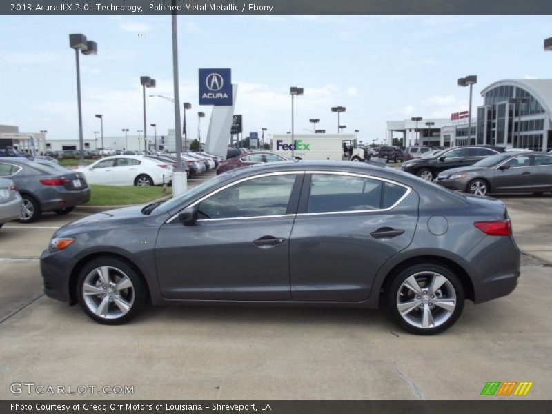 Polished Metal Metallic / Ebony 2013 Acura ILX 2.0L Technology