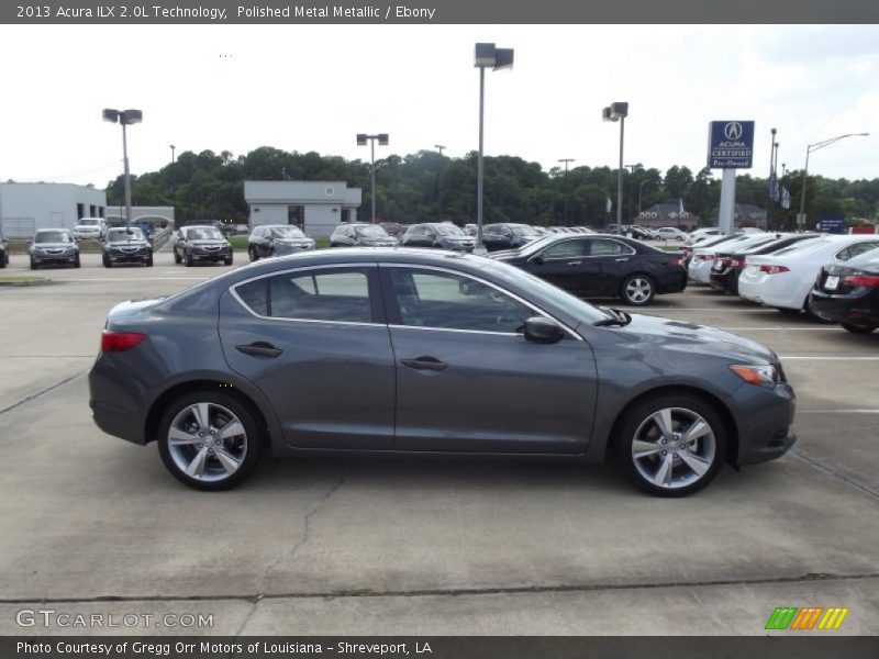 Polished Metal Metallic / Ebony 2013 Acura ILX 2.0L Technology