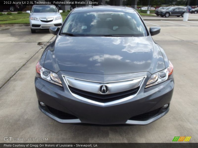 Polished Metal Metallic / Ebony 2013 Acura ILX 2.0L Technology