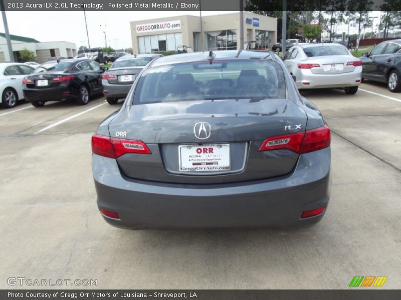 Polished Metal Metallic / Ebony 2013 Acura ILX 2.0L Technology