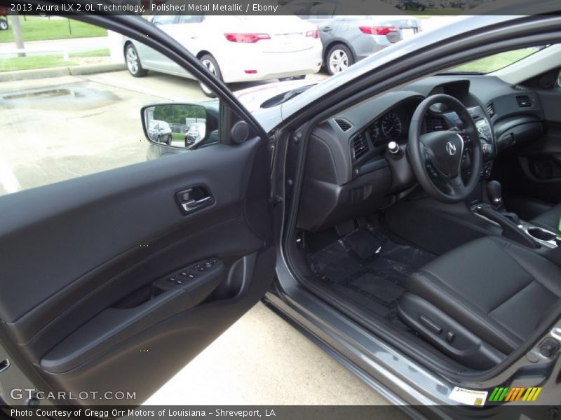 Polished Metal Metallic / Ebony 2013 Acura ILX 2.0L Technology