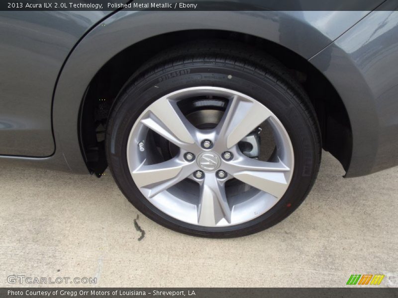 Polished Metal Metallic / Ebony 2013 Acura ILX 2.0L Technology