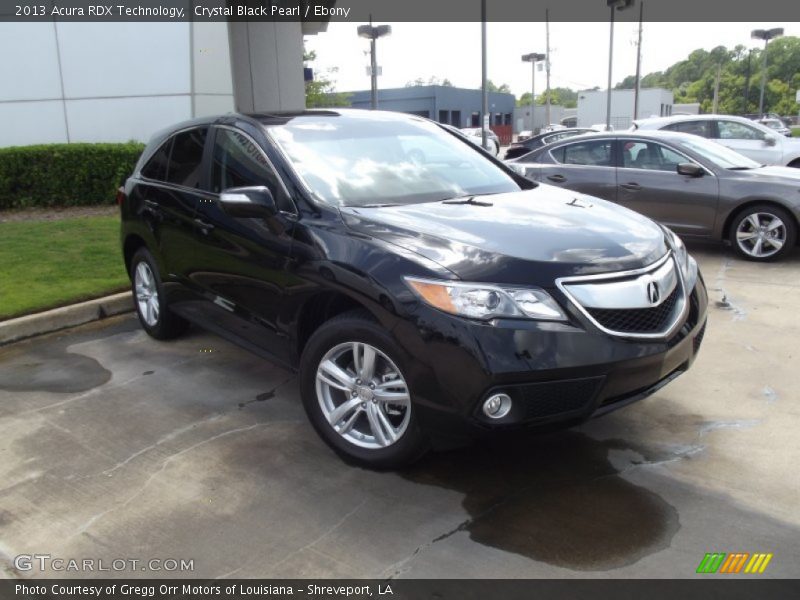 Crystal Black Pearl / Ebony 2013 Acura RDX Technology