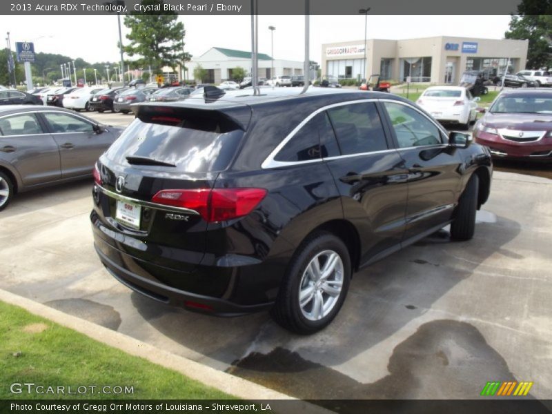 Crystal Black Pearl / Ebony 2013 Acura RDX Technology
