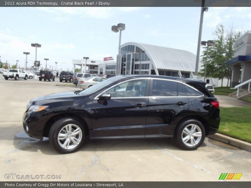 Crystal Black Pearl / Ebony 2013 Acura RDX Technology