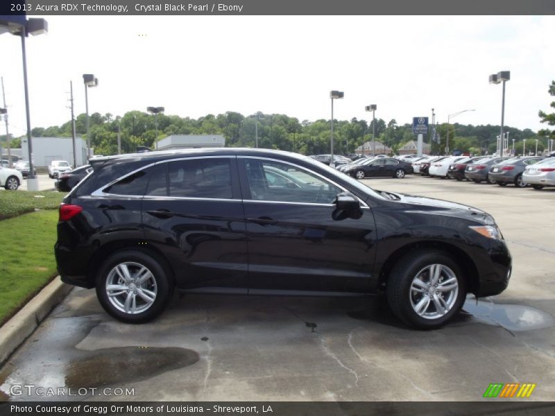 Crystal Black Pearl / Ebony 2013 Acura RDX Technology
