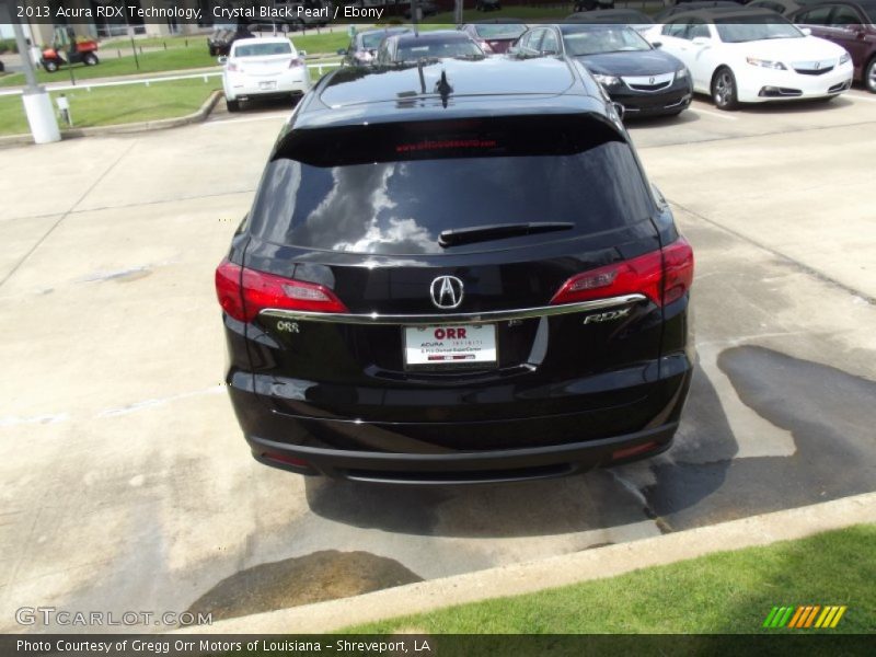 Crystal Black Pearl / Ebony 2013 Acura RDX Technology