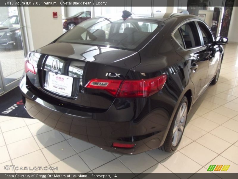 Crystal Black Pearl / Ebony 2013 Acura ILX 2.0L Premium