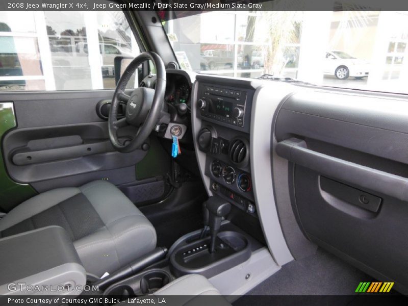 Jeep Green Metallic / Dark Slate Gray/Medium Slate Gray 2008 Jeep Wrangler X 4x4