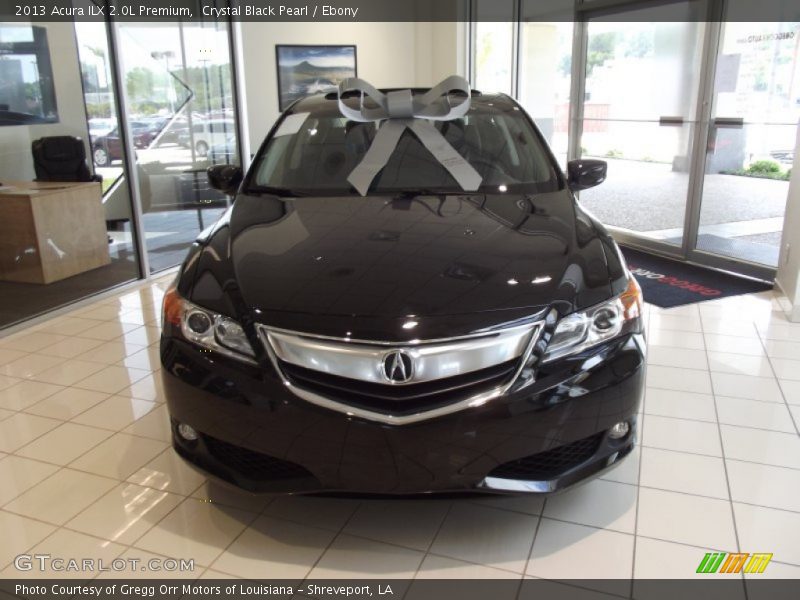 Crystal Black Pearl / Ebony 2013 Acura ILX 2.0L Premium