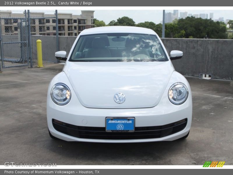 Candy White / Beige 2012 Volkswagen Beetle 2.5L