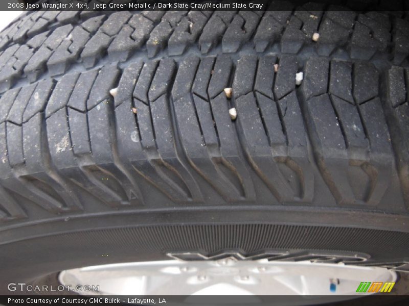 Jeep Green Metallic / Dark Slate Gray/Medium Slate Gray 2008 Jeep Wrangler X 4x4