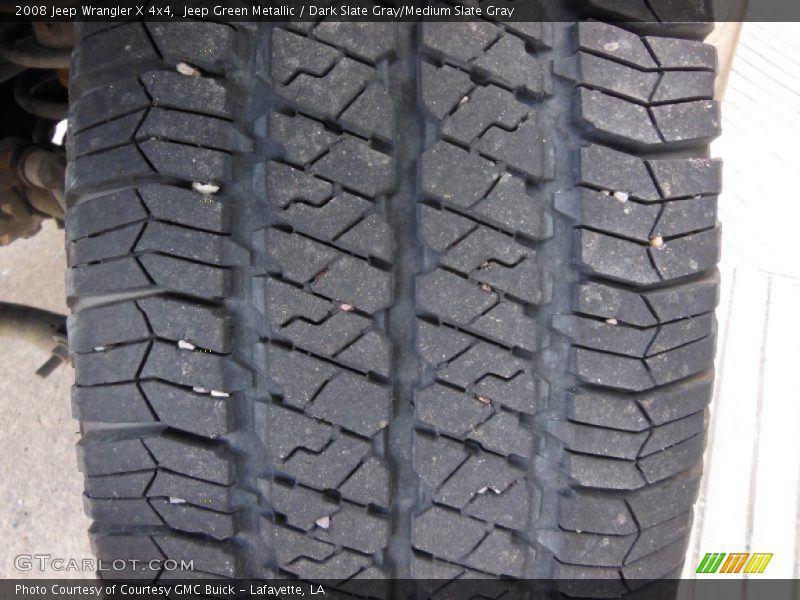 Jeep Green Metallic / Dark Slate Gray/Medium Slate Gray 2008 Jeep Wrangler X 4x4