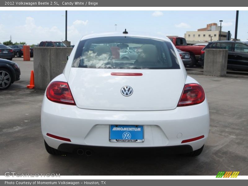 Candy White / Beige 2012 Volkswagen Beetle 2.5L