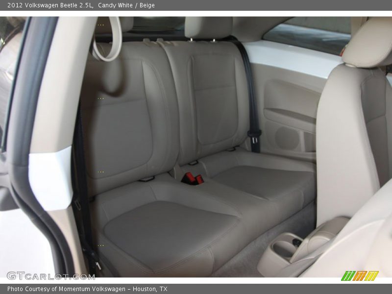 Candy White / Beige 2012 Volkswagen Beetle 2.5L