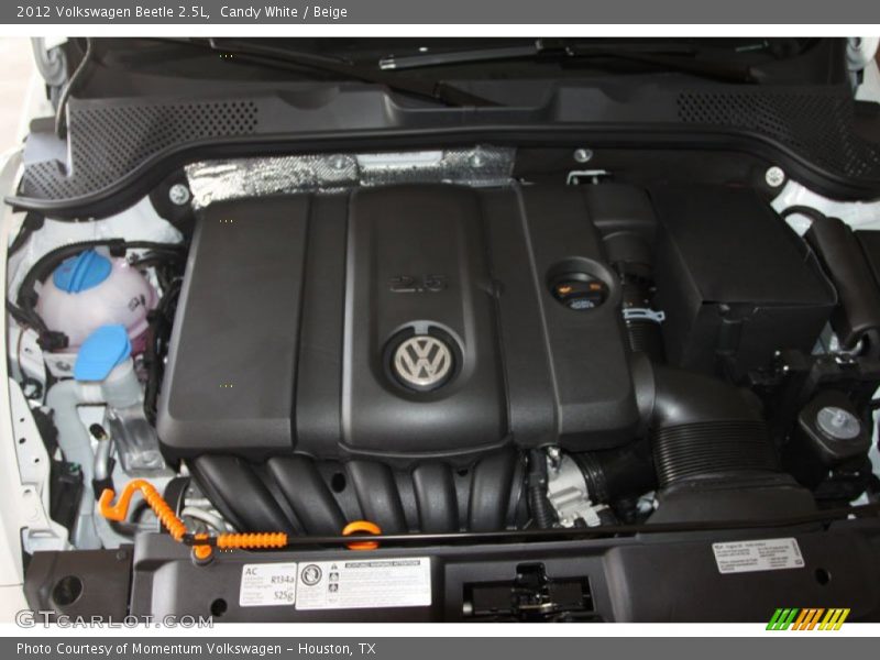 Candy White / Beige 2012 Volkswagen Beetle 2.5L