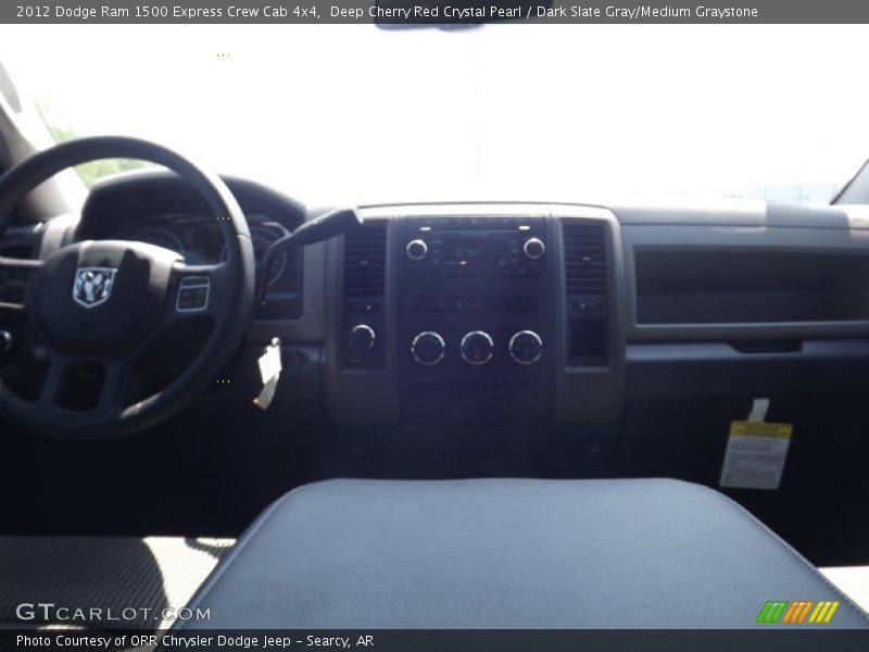 Deep Cherry Red Crystal Pearl / Dark Slate Gray/Medium Graystone 2012 Dodge Ram 1500 Express Crew Cab 4x4