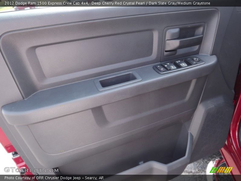 Deep Cherry Red Crystal Pearl / Dark Slate Gray/Medium Graystone 2012 Dodge Ram 1500 Express Crew Cab 4x4