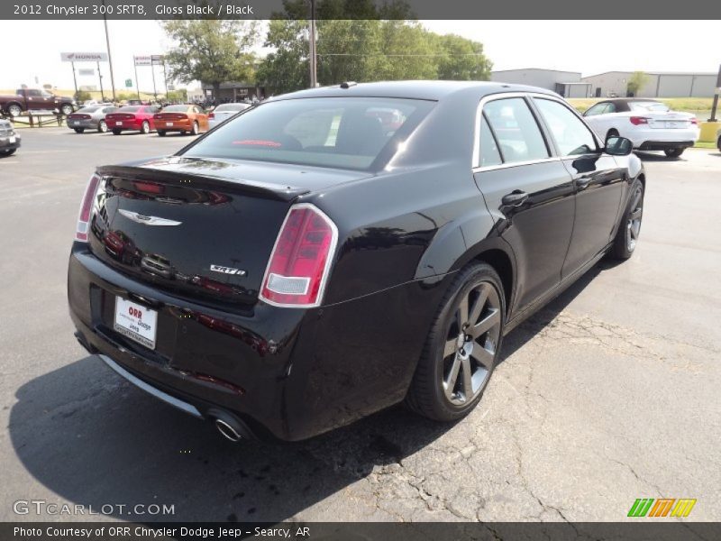 Gloss Black / Black 2012 Chrysler 300 SRT8