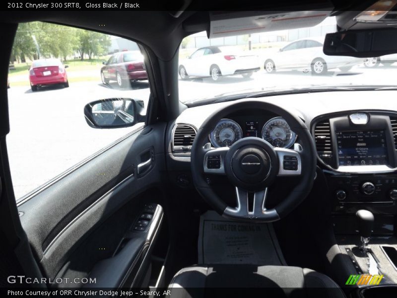 Gloss Black / Black 2012 Chrysler 300 SRT8