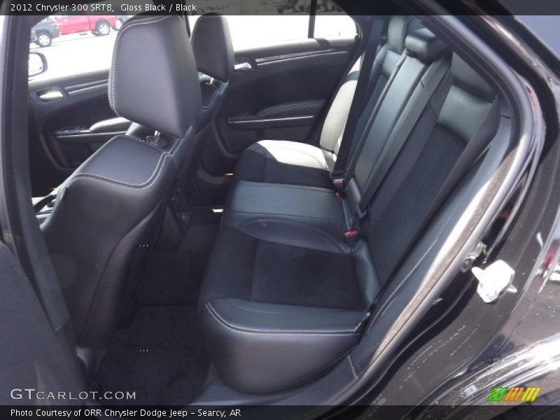 Rear Seat of 2012 300 SRT8
