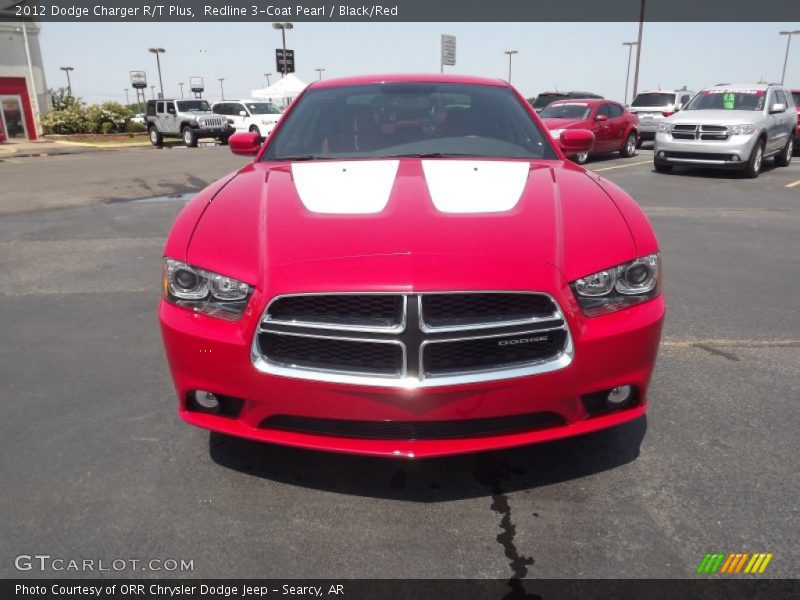 Redline 3-Coat Pearl / Black/Red 2012 Dodge Charger R/T Plus