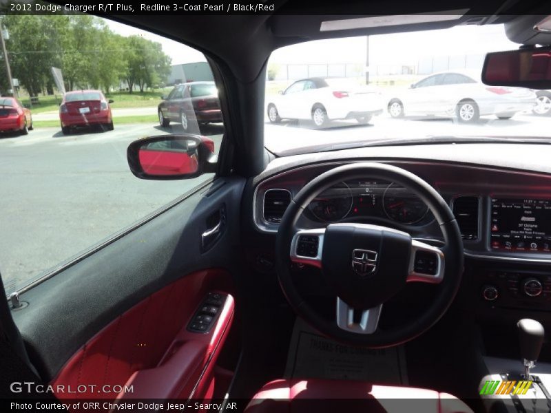 Redline 3-Coat Pearl / Black/Red 2012 Dodge Charger R/T Plus