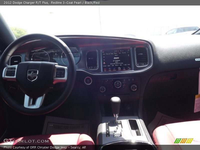 Redline 3-Coat Pearl / Black/Red 2012 Dodge Charger R/T Plus