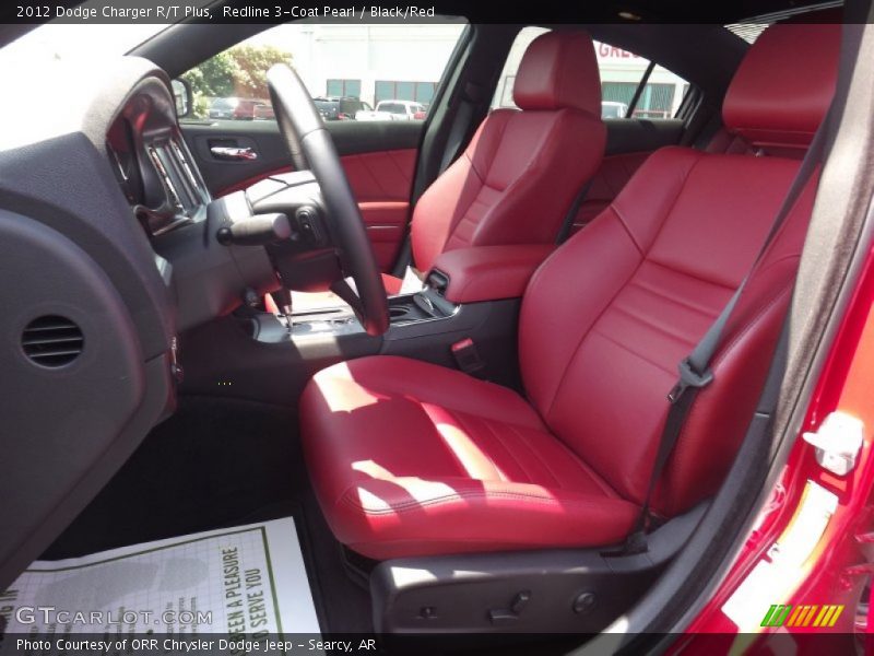 Redline 3-Coat Pearl / Black/Red 2012 Dodge Charger R/T Plus